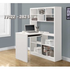 I 7022 Computer Desk-White Left or Right Facing Corner (Online Only)