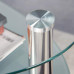 IF-2014 Clear Glass Coffee Table (Online Only )