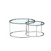 IF-2610 Set of 2 Nesting Coffee Tables. (Online Only)