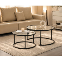 IF-2611 Set of 2 Nesting Coffee Tables (Online only)