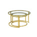 IF-2612 Set of 2 Nesting Coffee Tables (Online Only)
