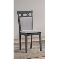 C-1096 Antique Grey Dining chair. SALE JUST SET OF 2 CHAIRS. (Online Only)