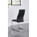 C-1574 Upholstered in soft Black PU.Dining Chair. SALE JUST SET OF 6 CHAIRS. (Online Only) C-1574 Upholstered in soft Black PU.Dining Chair. SALE JUST SET OF 6 CHAIRS. (Online Only)