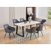 T-1550 Sintered Stone Top Dining Table. (Online Only)