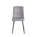 C-1473 Light Grey Velvet Dining Chair. Sale Just for 6 Chairs.(Online Only)