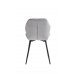 C-1535 Light Grey Velvet Dining Chair. Sale just set of 6 chairs (Online only)