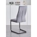 C-1572 Dining Chair Soft Grey Velvet. SALE JUST SET OF 6 CHAIRS. (Online only)