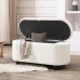 IF-6212 Modern Oval Storage Bench. Online Only