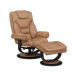 IF-6201-M Push Back Recliner with Ottoman (Online Only)