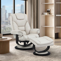 IF-6202-M Push Back Recliner with Ottoman (Online Only)