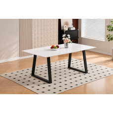T-1550 Sintered Stone Top Dining Table. (Online Only)