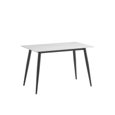 T-1630 Sintered Stone Top in Snowy White Marble Finish Dining Table (Online Only )