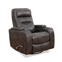 IF-6312-M Recliner Chair. Soft Grey PU.(Online Only) IF-6312-M Recliner Chair. Soft Grey PU.(Online Only)