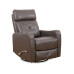 IF-6330-M Recliner Chair. Soft Charcoal Leather Match.(Online Only)