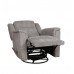 IF-6345 Soft Grey Colour Fabric Recliner Chair. (Online Only)