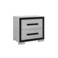 Amelia-Black Night Stand (Online Only)
