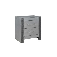 Logan-Silver Night Stand (Online Only) Logan-Silver Night Stand (Online Only)
