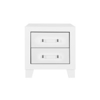 Luccia-White Night Stand (Online Only)