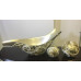 Gold Vine Decorative Bowl W/ Spheres (Online only)