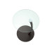 I 3001 Accent Table-Espresso Bentwood with Tempered glass (Online Only) I 3001 Accent Table-Espresso Bentwood with Tempered glass (Online Only)