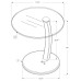 I 3001 Accent Table-Espresso Bentwood with Tempered glass (Online Only) I 3001 Accent Table-Espresso Bentwood with Tempered glass (Online Only)